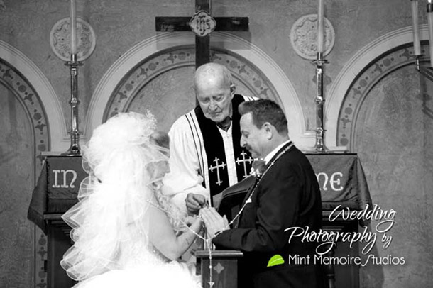Amen at altar First Congragationa Church of Coral Gables
